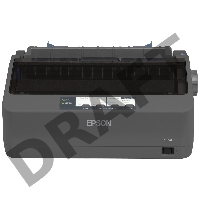 Принтер матричный Epson LX-350 (C11CC24031 ) A4 USB черный