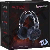 Гарнитура  DEFENDER GAMING SCYLLA BLACK RED REDRAGON 75064