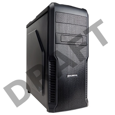 Корпус Zalman Z3 черный без БП ATX 1x120mm 2xUSB2.0 1xUSB3.0 audio bott PSU