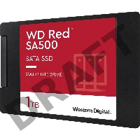 Твердотельный накопитель SSD WD Red SA500 NAS 3D NAND WDS100T1R0A 1ТБ 2,5