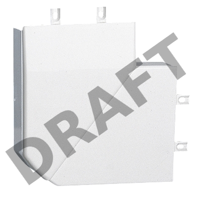 LEGRAND 030303 Угол плоский переменный для кабель-канала 75х20мм, цвет белый