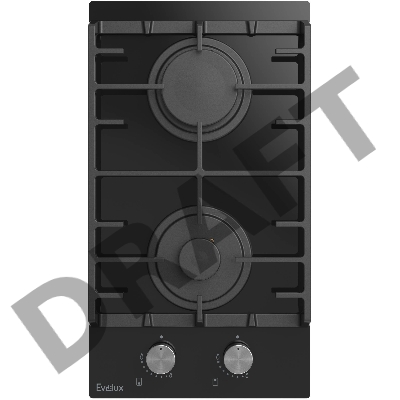 Варочная панель газовая Evelux HEG 300 BG