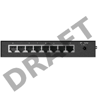 Сетевое оборудование D-Link DES-1008D/(K2A/K3A)RU/J1A/J2A/L2A/L2B Неуправляемый коммутатор с 8 портами 10/100Base-TX