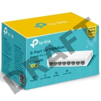 Коммутатор TP-Link LS1008 8x100Mb неуправляемый