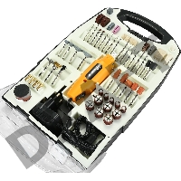 Гравер Deko DKRT150 в кейсе+110 аксессуаров 150Вт насадок:110 кейс