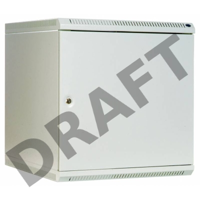 Шкаф телеком. настен, 9U, 600x480 дверь металл (ШРН-9.480.1) (1 коробка)