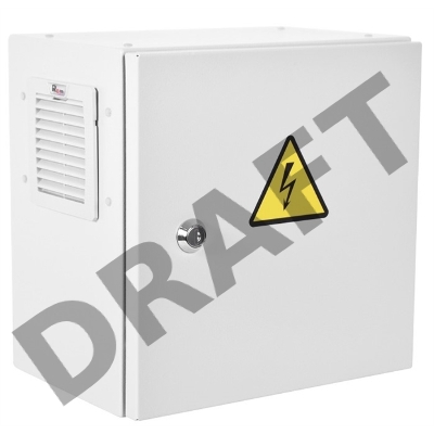 Шкаф ЭКОНОМ уличный всепогодный настенный укомплектованный (В600  Ш600  Г300), комплектация T2-IP65