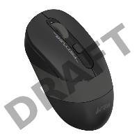 Мышь A4Tech Fstyler FG10 черный/серый оптическая (2000dpi) беспроводная USB (3but)