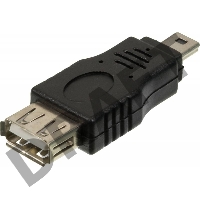 Переходник USB2.0 Ningbo mini USB (m)/USB A (f)
