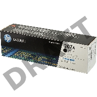 Тонер-картридж HP 207A лазерный черный (1350 стр)