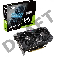 Видеокарта Asus DUAL-RTX3060-O8G NVIDIA GeForce RTX 3060 8192Mb 192 GDDR6 1837/15000 HDMIx1 DPx3 HDCP Ret
