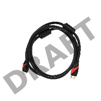 Кабель HDMI 19M/M ver. 2.0, 2 фильтра, 5m VCOM <CG525D-R-5.0> Кабель HDMI 19M/M ver. 2.0, 2 фильтра, 5m VCOM <CG525D-R-5.0>