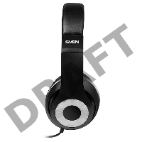 Наушники SVEN AP-930M черные {Разъем 3,5 мм, Поддержка функций управления плеером, Поддержка функции hands-free, Микрофон на кабеле, Улучшенная система передачи звука}