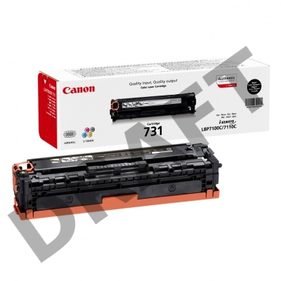 Тонер-картридж Canon Cartridge 731BK (6272B002) черный для LBP7100Cn/7110Cw 1400 стр.