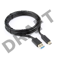 Кабель Cablexpert CCP-USB3-AMCM-6 Кабель USB3.0 AM/USB3.1TypeC, 1.8м, 