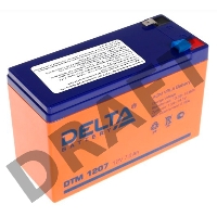 Батарея Delta DT 1207 (12V, 7Ah)