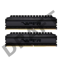 Оперативная память DDR 4 DIMM 8Gb (4GBx2) PC24000, 3000Mhz, PATRIOT BLACKOUT Kit (PVB48G300C6K) (retail)