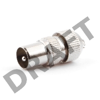 Разьем Cablexpert TVPL-03, TV (папа), блистер