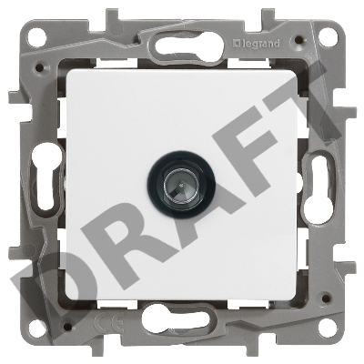 Розетка ETIKA TV оконечная БЕЛ