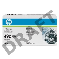 Тонер-картридж HP Q5949XD черный LaserJet 1320/3390/3392 (6000 стр.)
