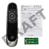 Презентер Oklick 699P Radio USB (30м) черный