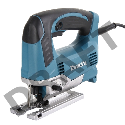 Лобзик Makita JV0600K Лобзик,в\рук, {650Вт,500-3100об\м,ход-23мм,рез-90мм,2.4кг,чем,3маятн+1}
