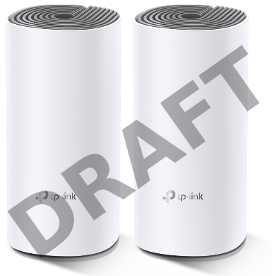 Роутер TP-LINK DECO E4(2-PACK) AC1200 Домашняя Mesh Wi-Fi система