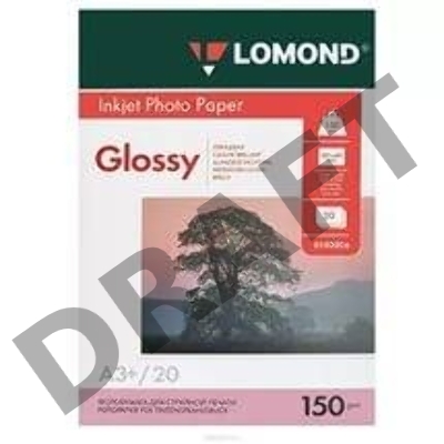 Бумага Lomond 0102026 A3+/150г/м2/20л./белый глянцевое для струйной печати