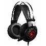 Наушники с микрофоном A4 Bloody J437 черный 1.8м мониторные USB оголовье (J437)