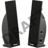 Колонки Sven 230 2.0 черный 4Вт