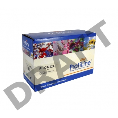 Картридж PL-C9722A для принтеров HP LJ 4600/4600n/4600dn/4600dtn/4600hdn/4650/4650n/4650dn/4650dtn/4650hdn/Canon ImageClass C2500/LBP2510/5500 Yellow 8000 копий ProfiLine