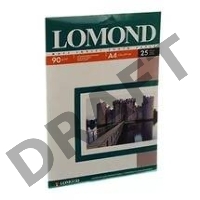 Фотобумага LOMOND Односторонняя Матовая, 90г/м2, A4 (21X29,7)/25л. для струйной печати