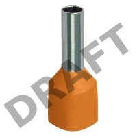 Наконечник-гильза изол. Е0508 (уп.100шт) ИЭК UGN10-D05-02-08