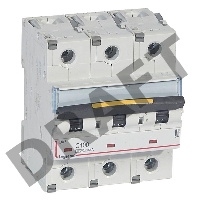 Авт.включатель DX3 3П C100A 10kA/16kA Авт.включатель DX3 3П C100A 10kA/16kA