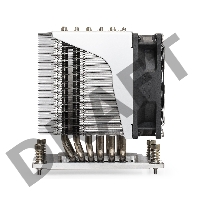 Кулер ExeGate EX293437RUS ESNK-P0064AP4.PWM.4U.SP3.Cu (Al+Cu, 4U, 6 тепл. трубок, LGA SP3, TDP 280W, PWM, 1900-3800RPM, 2 ball bearing, 4pin, 44db, 730г, на винтах, с термопастой, Retail box)