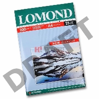 Фотобумага LOMOND Одностороняя Глянцевая, 200г/м2,A4 (21X29,7)/25л. для струйной печати