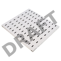 Полка ЦМО перфорированная, глубина 620 мм (СВ-62)