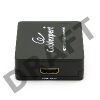 Переходник Gembird\Cablexpert Конвертер HDMI->VGA, t DSC-HDMI-VGA-001, HD19FxHD15F (DSC-HDMI-VGA-001)