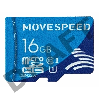 Карта памяти MicroSD 16GB Move Speed FT100 Class 10 без адаптера