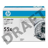 Тонер-картридж HP CE255X черный для LaserJet P3015/P3015d/P3015dn/P3015x 12500 стр.