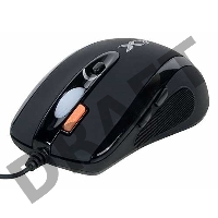 Мышь A4Tech X(7)-710BK (черный) USB, 2000dpi, встр. память 16Кб, 1000ГЦ, 7 кнопок.