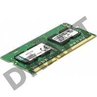 Модуль памяти Kingston SO-DIMM DDR3 2Gb 1600MHz Kingston KVR16S11S6/2 RTL PC3-12800 CL11  204-pin 1.5В