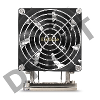 Кулер ExeGate EX293441RUS ESNK-P0070APS4.PWM.4U.3647.Cu (Al+Cu, 4U, 5 тепл. трубок, LGA3647, TDP 205W, PWM, 1900-3800RPM, 2 ball bearing, 4pin, 44db, 660г, на винтах, с термопастой, Retail box)
