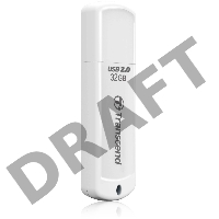 Флеш Диск Transcend 32Gb Jetflash 370 TS32GJF370 USB2.0 белый