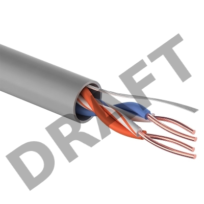 Кабель UTP 2х2х24AWG кат.5е медь 305м (м) Rexant 01-0023