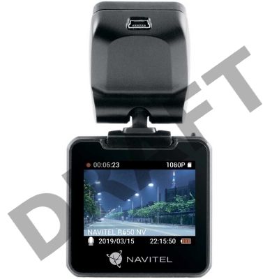 Видеорегистратор Navitel R650NV черный 1080x1920 1080p 170гр. NTK96658