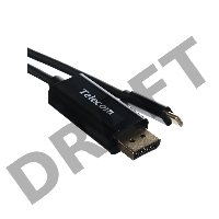 Кабель Telecom USB3.1 Type-Cm --> DP(m) 4K@30Hz, 1.8m <TCC010-1.8M>