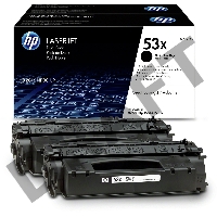 Тонер-картридж HP Q7553XD черный двойная упаковка для LaserJet P2015 2 x 7000стр.