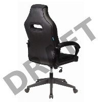 Кресло игровое Бюрократ VIKING 3 AERO BLUE черный/синий искусст.кожа/ткань