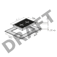 Газовая панель MAUNFELD EGHG.32.2CB/G